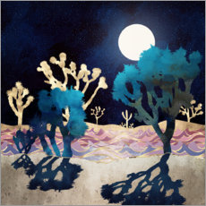 Plakat Moonlight Landscape