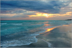 Galleritryk  Solnedgang ved havet - Filtergrafia