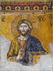 Selvklæbende plakat  Hagia Sophia: Mosaic