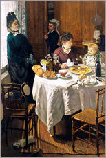 Galleritryk  The Breakfast - Claude Monet