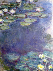 Plakat  Water Lilies IV - Claude Monet