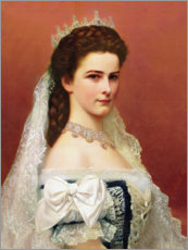 Plakat  Kejserinde Elisabeth of Austria - Georg Raab
