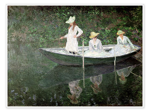 Plakat The Boat at Giverny