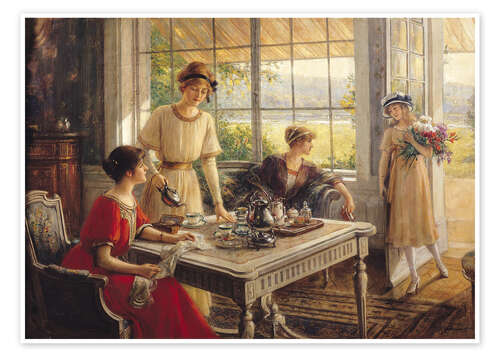 Plakat Women Taking Tea