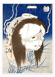 Plakat  The Ghost of Oiwa (Oiwa-san) - Katsushika Hokusai