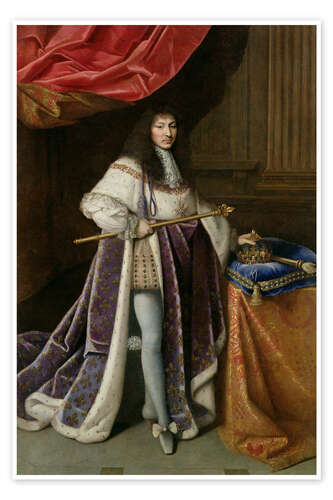 Plakat Louis XIV
