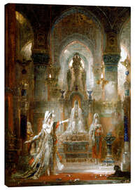 Lærredsbillede  Salome Dancing before Herod - Gustave Moreau