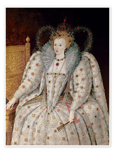 Plakat Queen Elizabeth I of England and Ireland