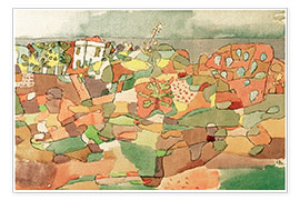 Plakat  At Taormina - Paul Klee