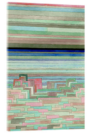 Akrylbillede  Lagoon City - Paul Klee