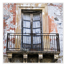 Plakat  Magical sicilian house facade - CAPTAIN SILVA