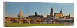 Print på træ  Dresden Canaletto view - FineArt Panorama
