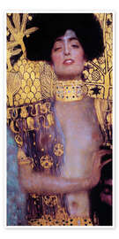 Plakat  Judith I (detalje) - Gustav Klimt