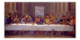 Plakat  The Last Supper, after Leonardo da Vinci - Nicolas Poussin