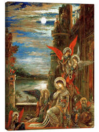 Lærredsbillede  St. Cecilia - Gustave Moreau