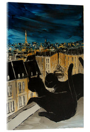 Akrylbillede  The roofs of Paris - JIEL