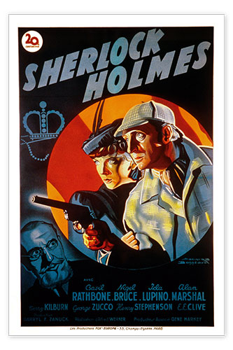 Plakat The Adventures of Sherlock Holmes