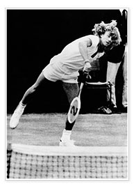 Plakat  Björn Borg i Wimbledon, 1974
