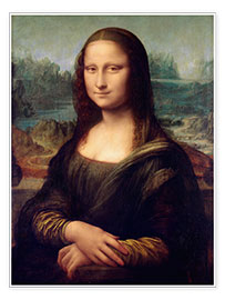 Plakat  Mona Lisa - Leonardo da Vinci