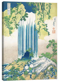 Lærredsbillede  Yoro Waterfall in Mino Province - Katsushika Hokusai