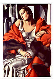Plakat Portrait of Madame Boucard