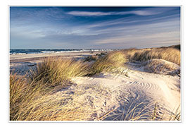 Plakat  Sandklitter ved stranden - Sascha Kilmer