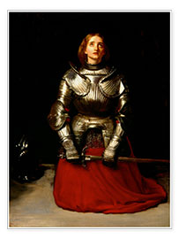 Plakat  Joan of Arc - Sir John Everett Millais