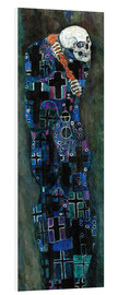 Print på skumplade  Death ? detalje af Death and Life - Gustav Klimt