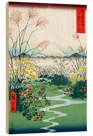 Print på træ  Otsuki fields in Kai Province - Utagawa Hiroshige
