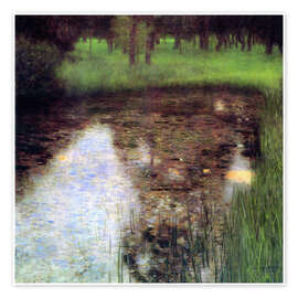 Plakat  The Swamp - Gustav Klimt