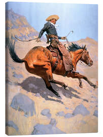 Lærredsbillede  The Cowboy - Frederic Remington