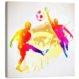 Lærredsbillede  Soccer Concept - TAlex