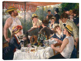 Lærredsbillede  Sejlernes frokost - Pierre-Auguste Renoir
