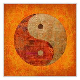 Plakat  Yin og yang - Andrea Haase