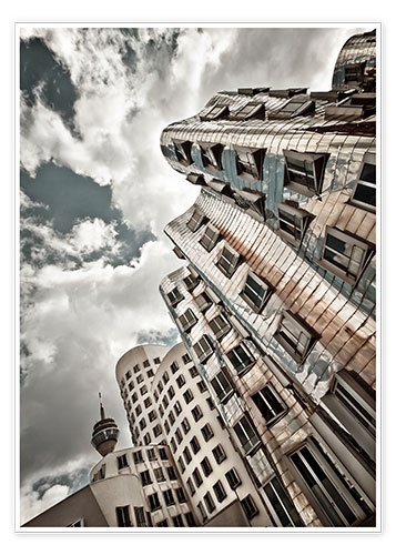 Plakat Gehry Duesseldorf | 02