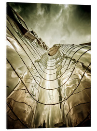 Akrylbillede  Gehry Duesseldorf | 03 - Frank Wächter