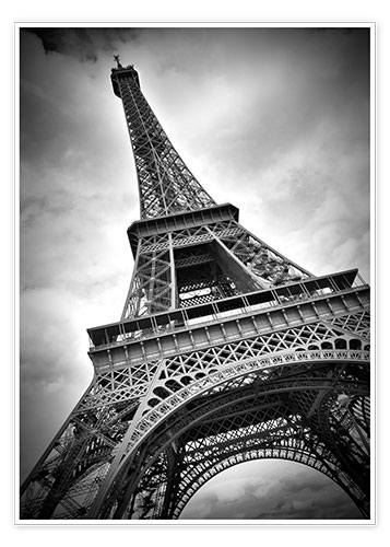 Plakat Eiffeltårnet PARIS III