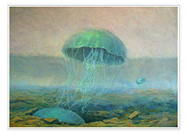 Plakat  Jellyfish (ZF3) - Stefan Bleyl