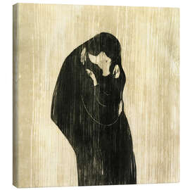 Lærredsbillede  Kyss IV - Edvard Munch