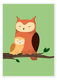 Plakat Eagle owl