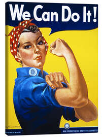 Lærredsbillede  We can do it (english) - Vintage Advertising Collection