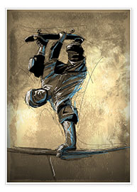 Plakat  Skater - Bender Illustration