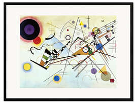 Kunsttryk i ramme  Komposition VIII - Wassily Kandinsky