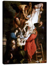 Lærredsbillede  Descent from the Cross - Peter Paul Rubens