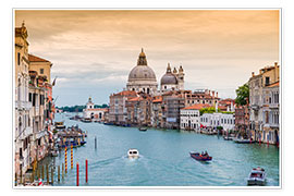 Plakat Waterway in Venice