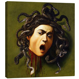 Lærredsbillede  Medusa - Michelangelo Merisi (Caravaggio)
