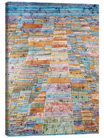 Lærredsbillede  Hovedvej og biveje - Paul Klee