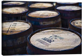 Lærredsbillede  Whisky barrels, Jura Island - Andrew Stewart