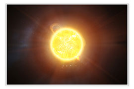 Plakat  Solar System Sun - Tobias Roetsch