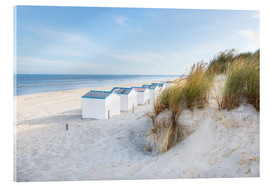 Akrylbillede  Strand ved Vesterhavet - De Koog - Hannes Cmarits